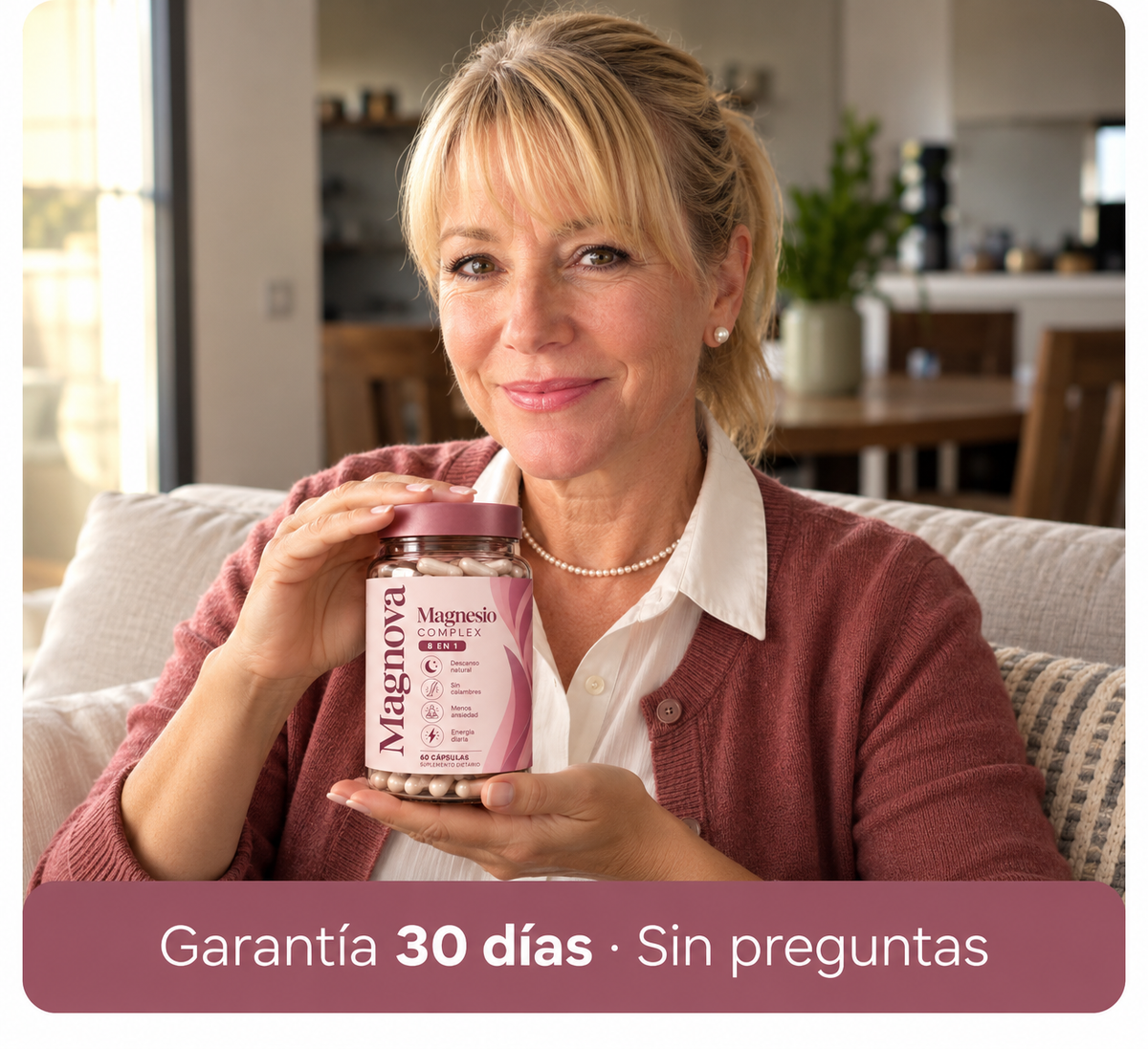 MAGNOVA® | Magnesio Complex 8 en 1 — 60 cápsulas