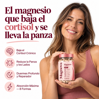 MAGNOVA® | Magnesio Complex 8 en 1 — 60 cápsulas