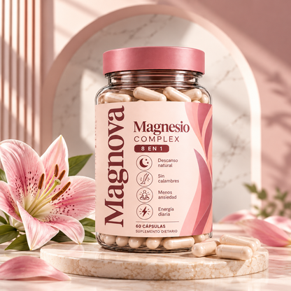 MAGNOVA® | Magnesio Complex 8 en 1 — 60 cápsulas